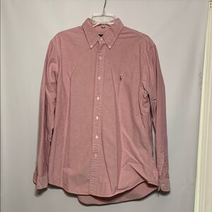 Ralph Lauren Pink Casual Button Down Shirt